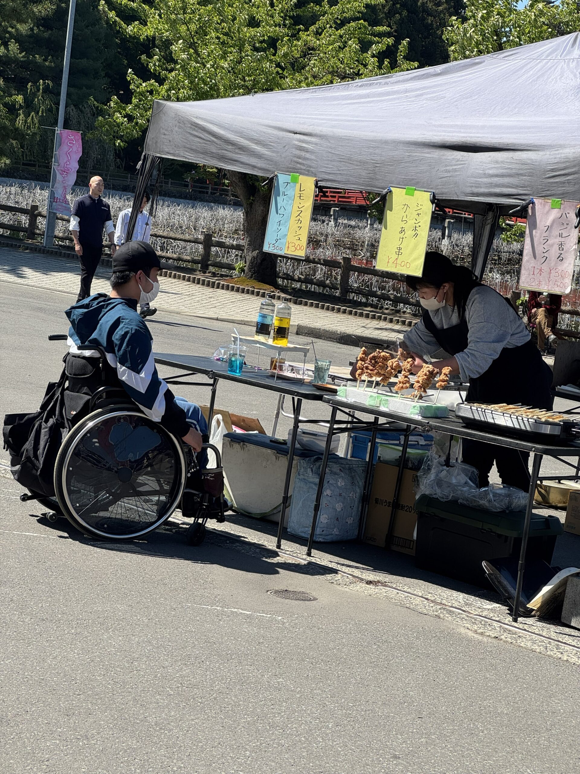 「お花見ドライブ」～児童発達支援センター花りんご～
