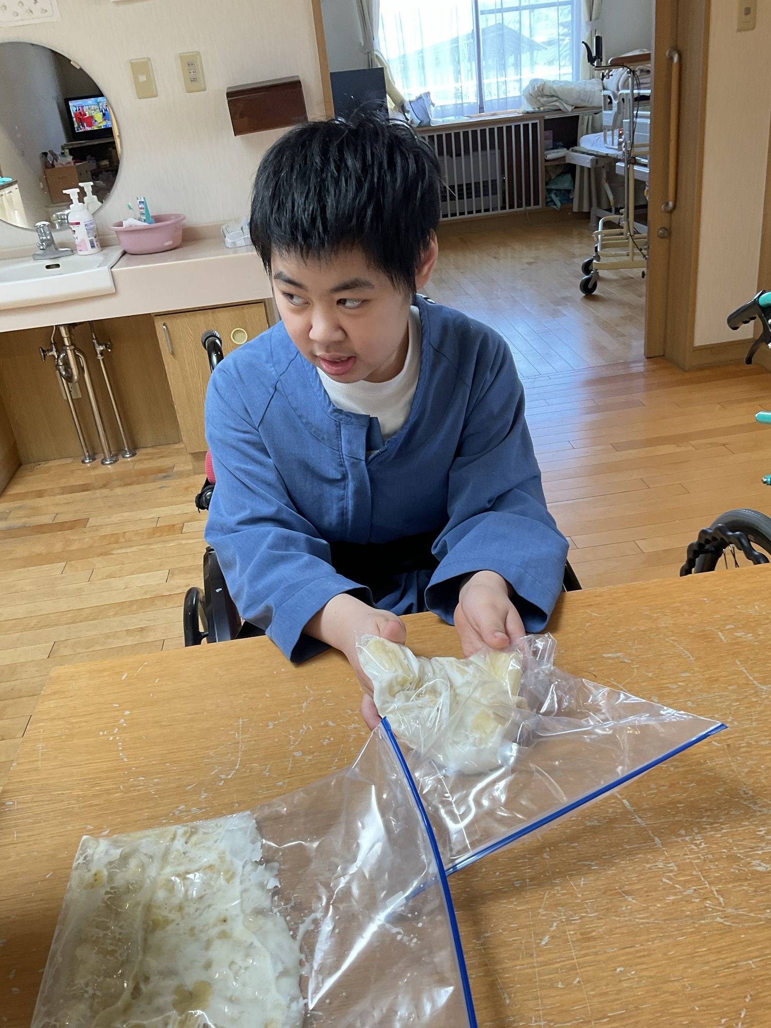 アイス作り～山郷館くろいし～
